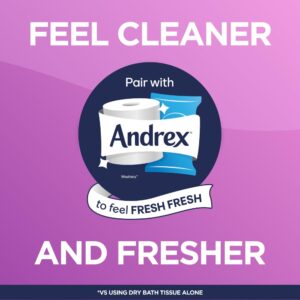 Andrex Gentle Clean Toilet Rolls 45 Toilet Roll Pack