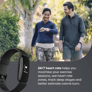 Fitbit Inspire 2 Health & Fitness Tracker + Free 1-Year Fitbit Premium Trial