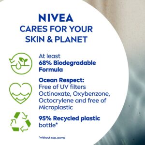 NIVEA SUN Protect & Moisture Sun Spray SPF 50+ (200ml), Moisturising Suncream Spray with SPF 50+, Advanced Sunscreen Providing Immediate, Effective UVA + UVB Protection