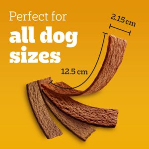 Pedigree Schmackos Mega Pack 110 Strips Snacks, Dog Treat Multipack with Beef, Lamb and Poultry Flavours, 790 g (Pack of 1)