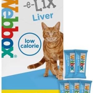 Webbox Lick e Lix Bulk Deal Case of 17 Variety Assorted Pack And Flavors for Your Feline Friend