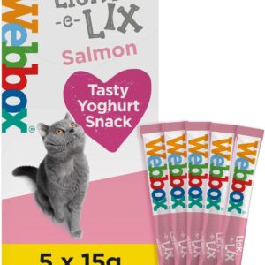 Webbox Lick e Lix Bulk Deal Case of 17 Variety Assorted Pack And Flavors for Your Feline Friend