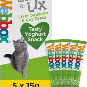 Webbox Lick e Lix Bulk Deal Case of 17 Variety Assorted Pack And Flavors for Your Feline Friend