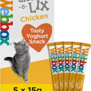 Webbox Lick e Lix Bulk Deal Case of 17 Variety Assorted Pack And Flavors for Your Feline Friend